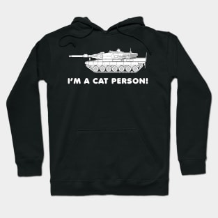 Just a lover of steel cats! Leopard II Hoodie